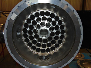 filter vessel tube sheet