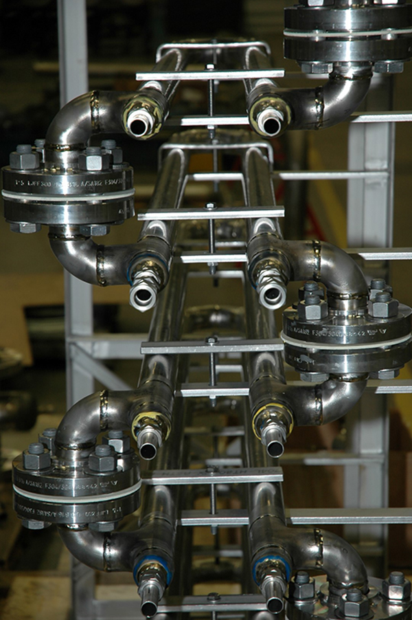 titanium pipe spool